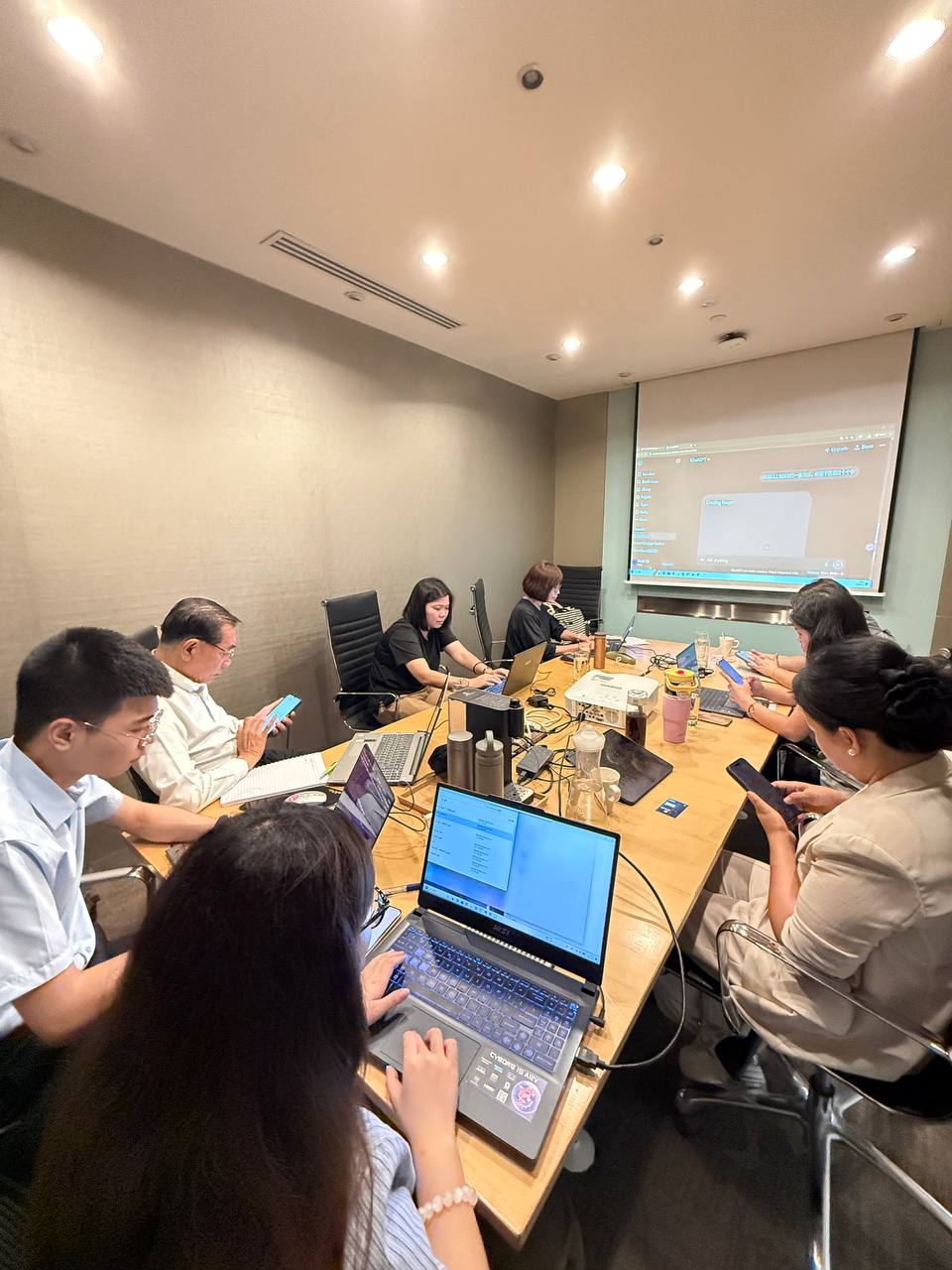 AI 高校办公课程现场
