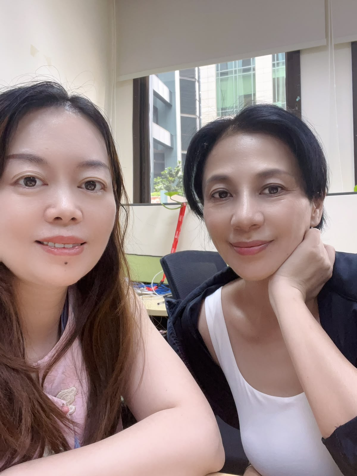 Annie 与何咏芳女士交流现场