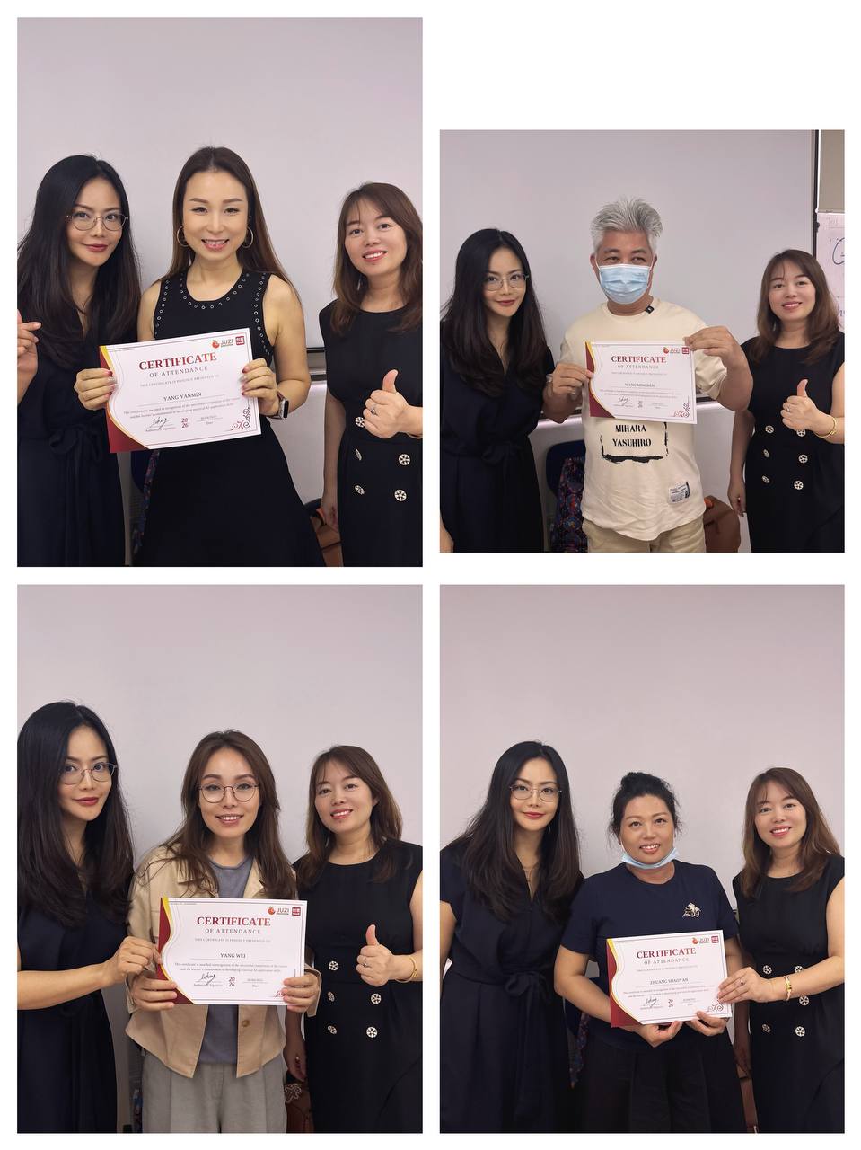 Certificate holder