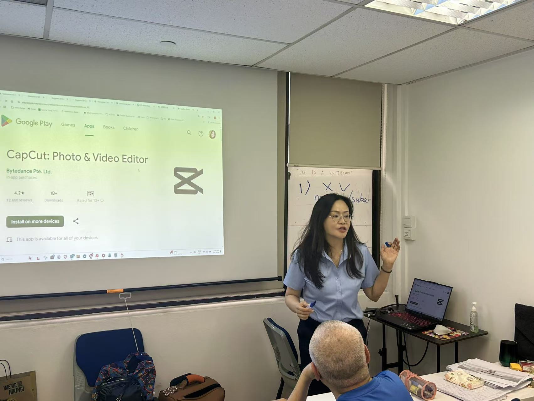 CapCut video editing workshop