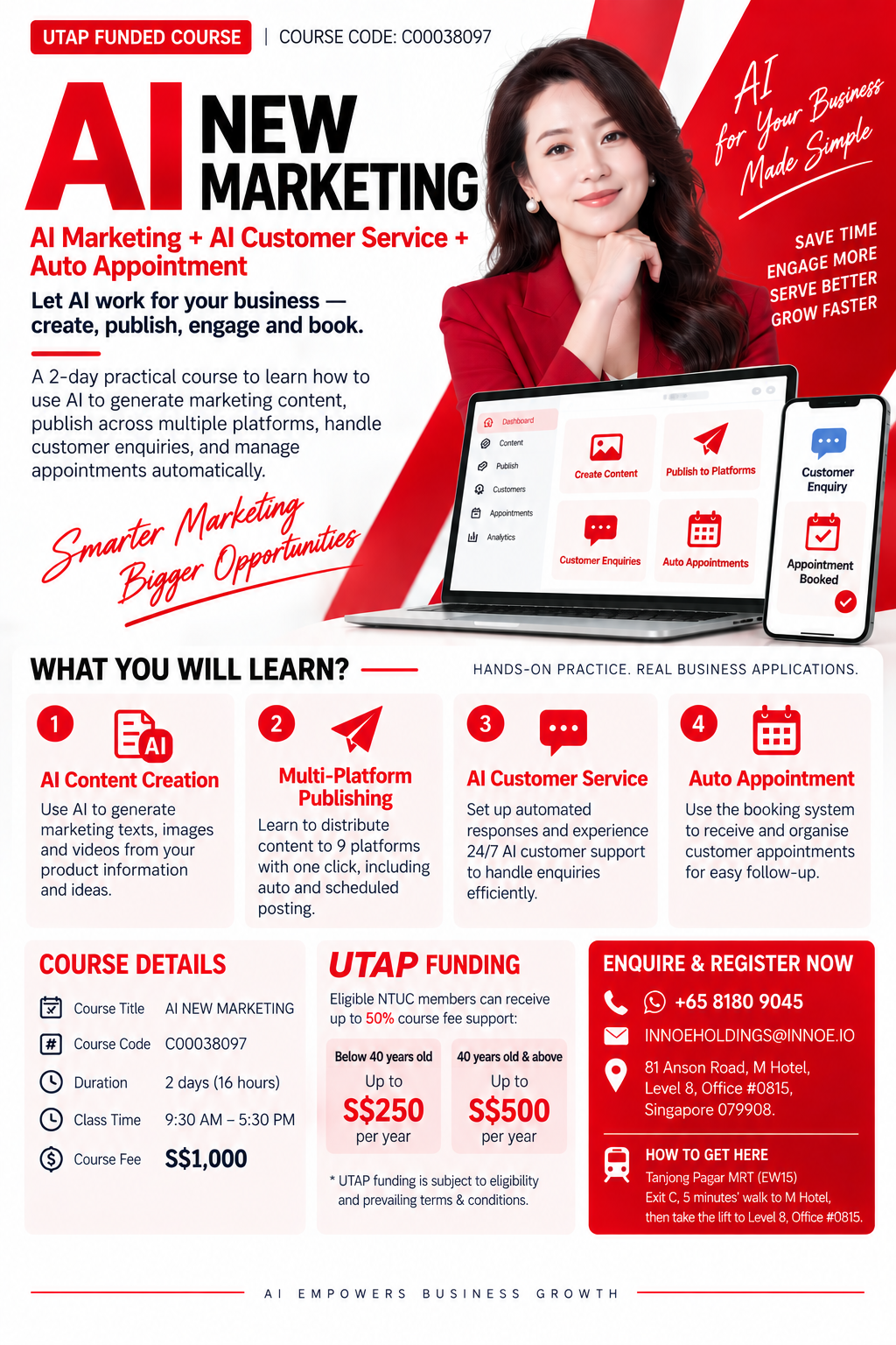 AI New Marketing Practical Course poster