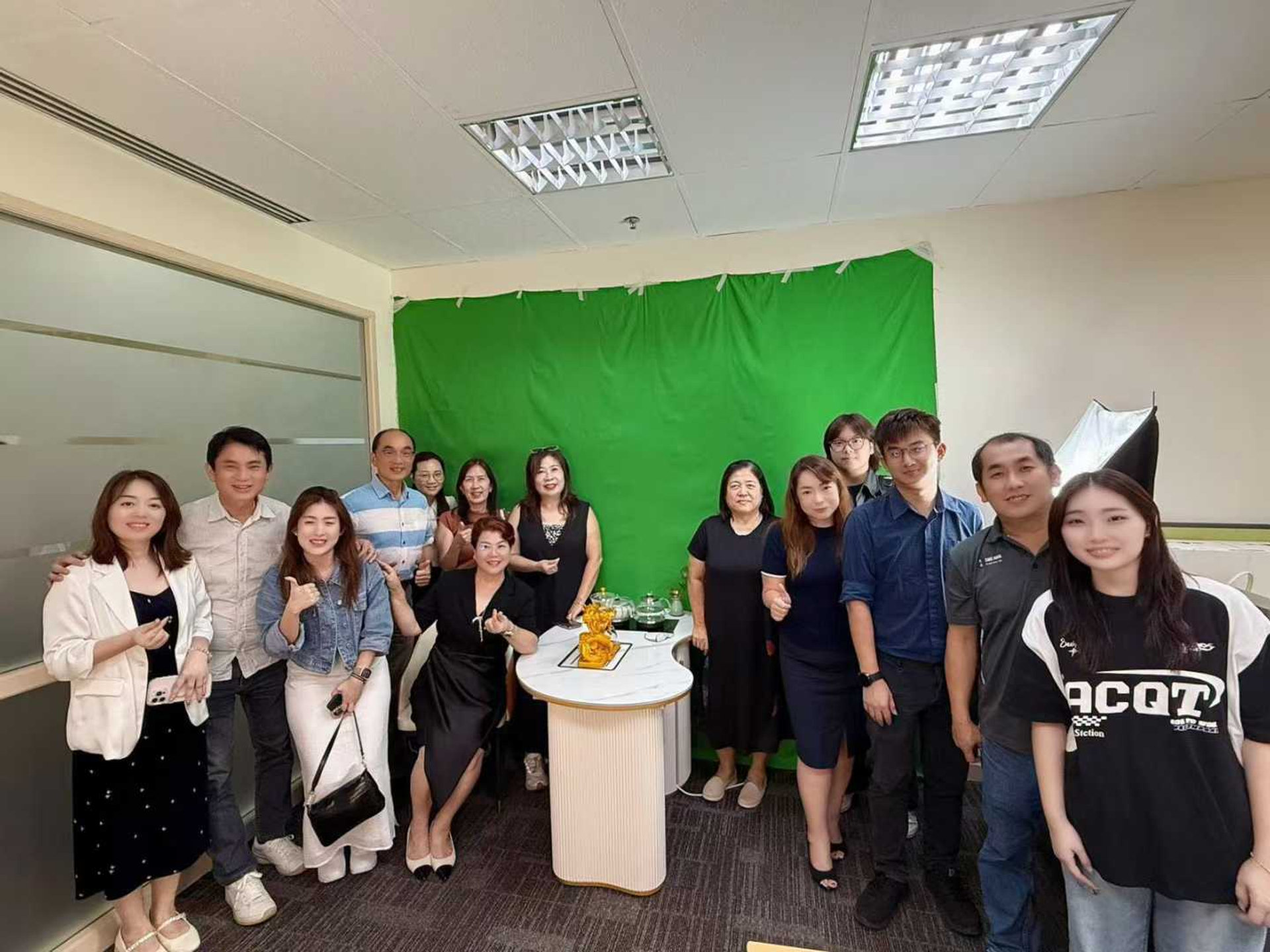 AI course participants during practical training exercise